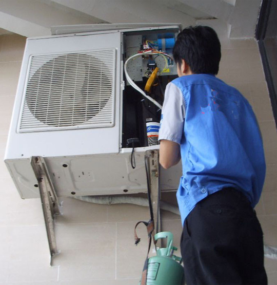 杜集空调开机无反应维修